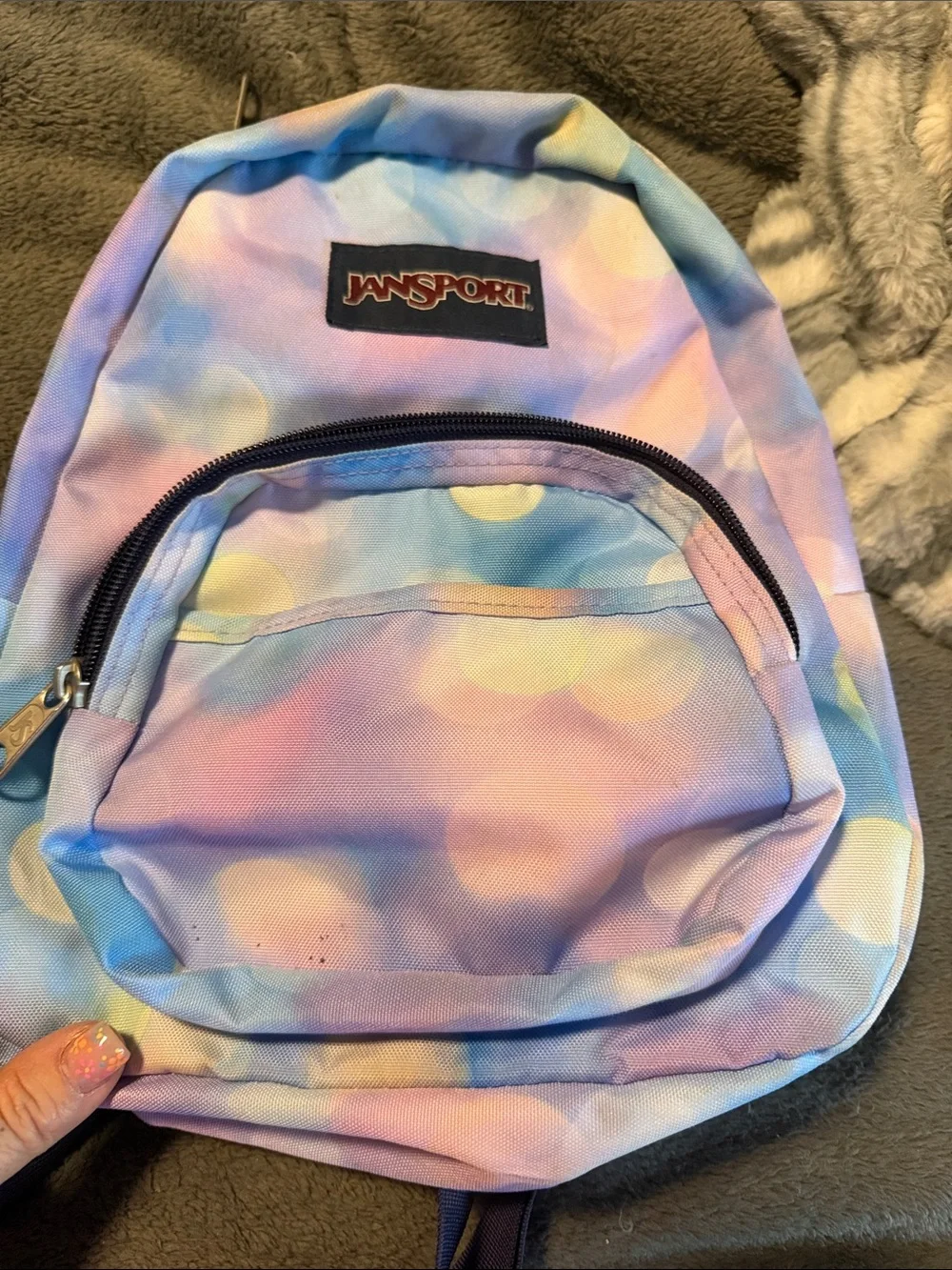 Jansport Mini Backpack in Pastel Gradient